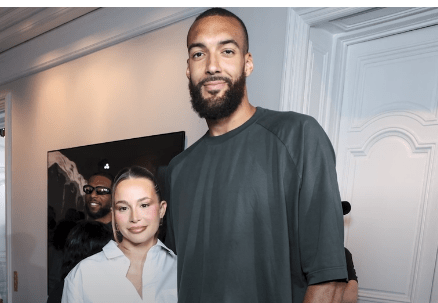 Rudy Gobert and Julia Bonilla Rudy Gobert and Julia Bonilla